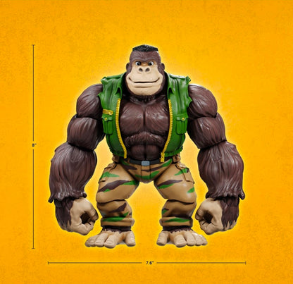 Guerrilla Gorilla Figura de Accion TMNT Tortugas Ninja Super 7 22cm
