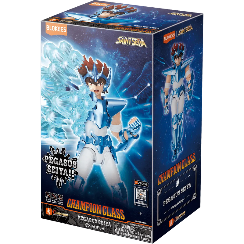 Pegasus Seiya Figura de Accion Saint Seiya Blokees Champion Class 15 Cm