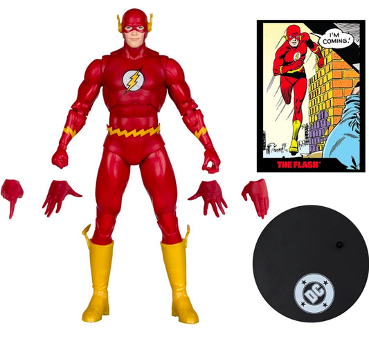 The Flash Barry Allen Figura de Accion DC Comics #123 Mcfarlane Page Punchers 17 cm