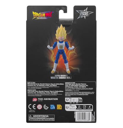 Vegeta Ssj 3 Figura de Accion Dragon Ball Daima Dragon Stars Bandai 15 Cm
