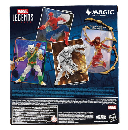 Agent Anti Venom Figura de Acción Magic The Gathering Spiderman Marvel Legends 16cm