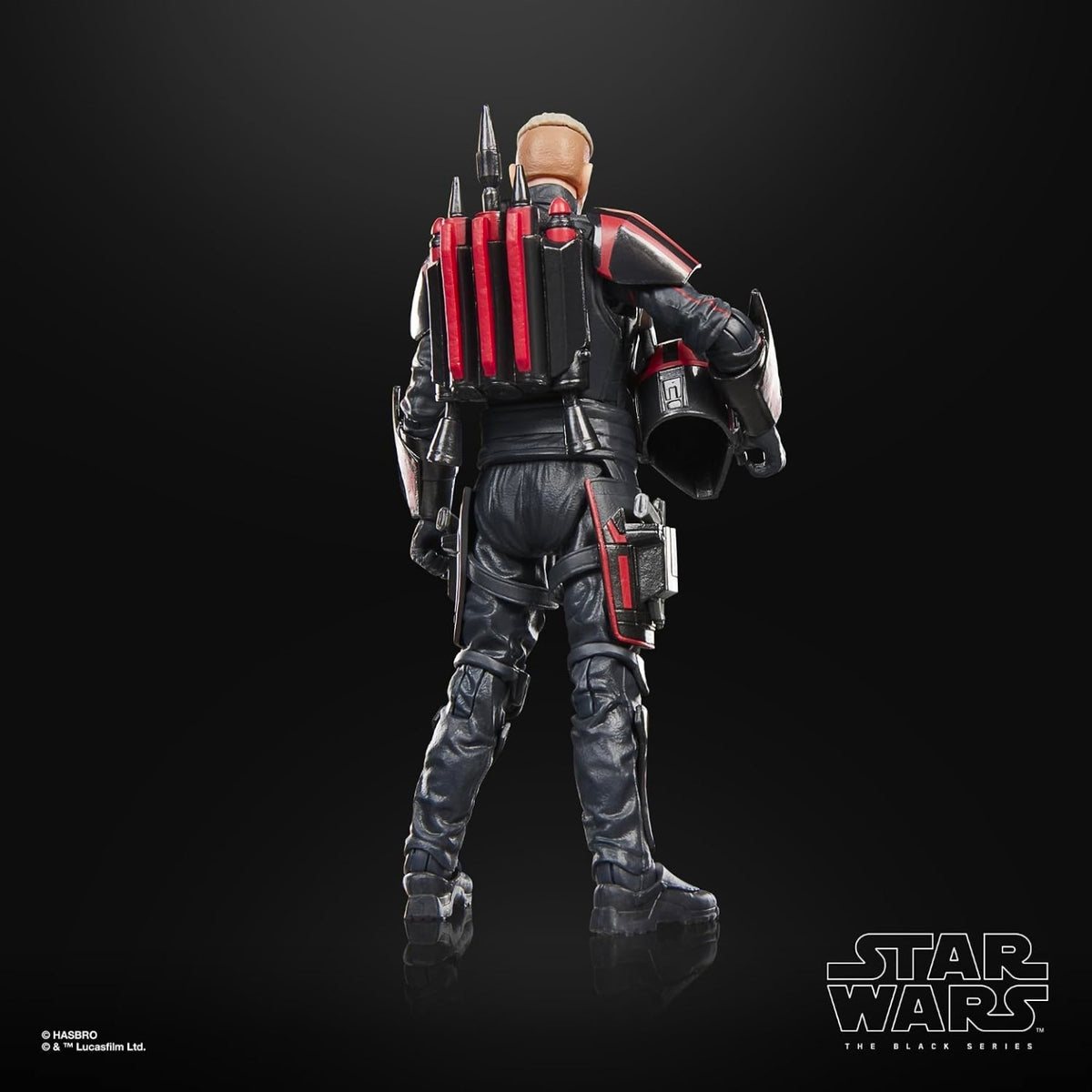 Gar Saxon Figura de Acción Star Wars The Clone Wars Black Series 15 cm