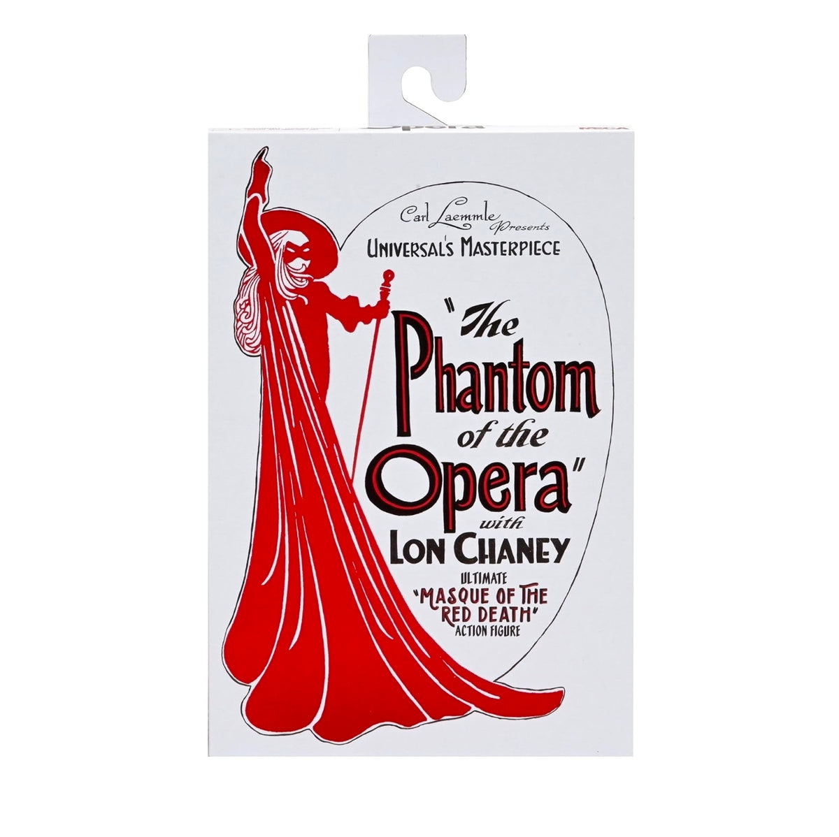 El Fantasma de la Opera 1925 Masque of the Red Death B&W Figura De Acción Universal Monsters Neca Ultimate 18 Cm