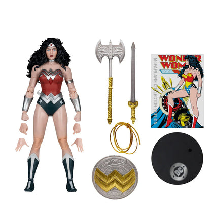 Wonder Woman 80's Figura De Acción Dc Classic Mcfarlane Collector Platinum Edition 17cm