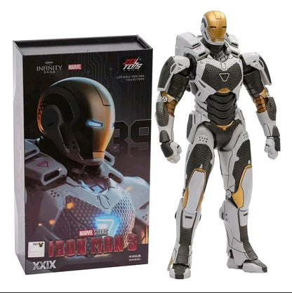 Iron Man Mark 39 Figura de Accion Iron Man 3 Zd Toys 18 Cm