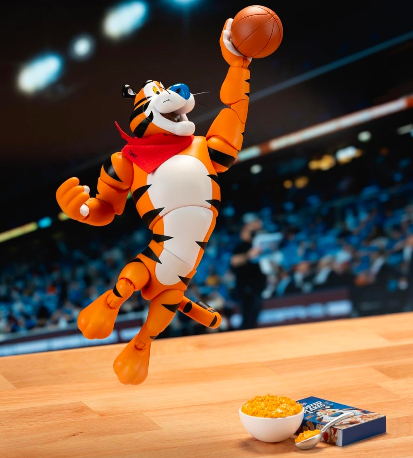 Tony The Tiger Figura de Accion Frosted Flakes Kellog's Jada Toys 17 Cm
