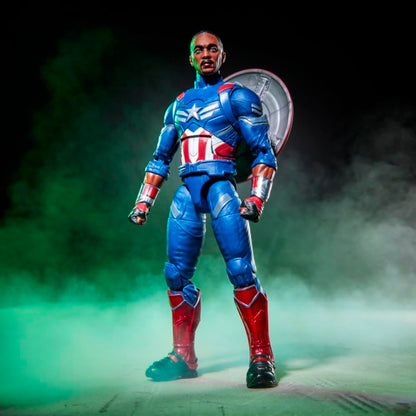 Capitan America Sam Figura De Acción Avengers Doomsday Marvel Legends 15 Cm