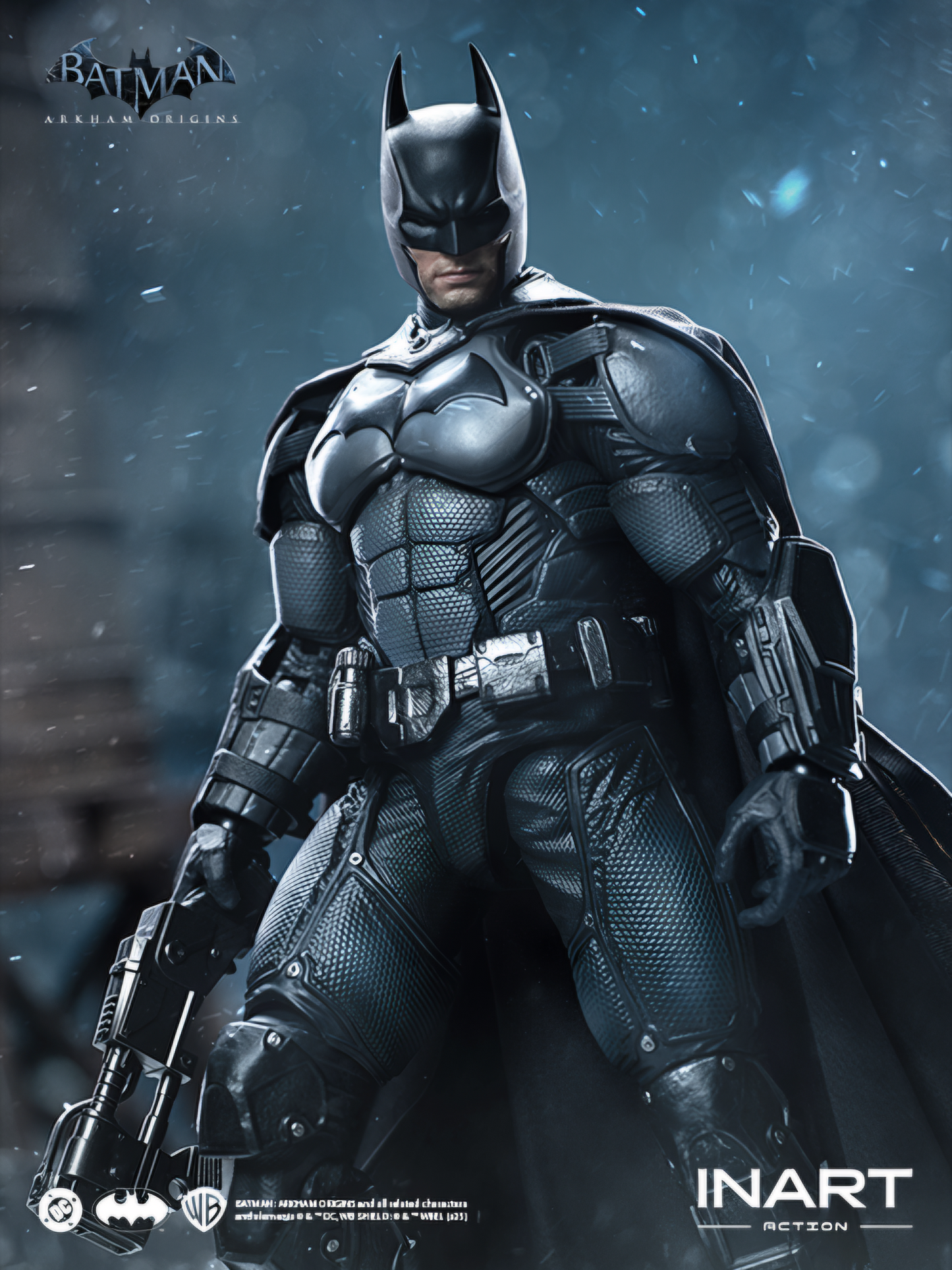 Batman Figura de Acción Arkham Origins Inart Action 18 Cm