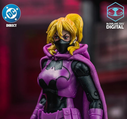 Batgirl Stephanie Brown Figura de Acción Batgirls DC Mcfarlane Digital 17cm