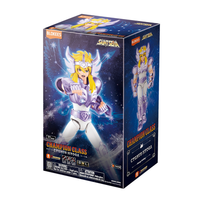 Cygnus Hyoga Figura de Accion Model Kit Champion Class Saint Seiya Blokees 15 Cm
