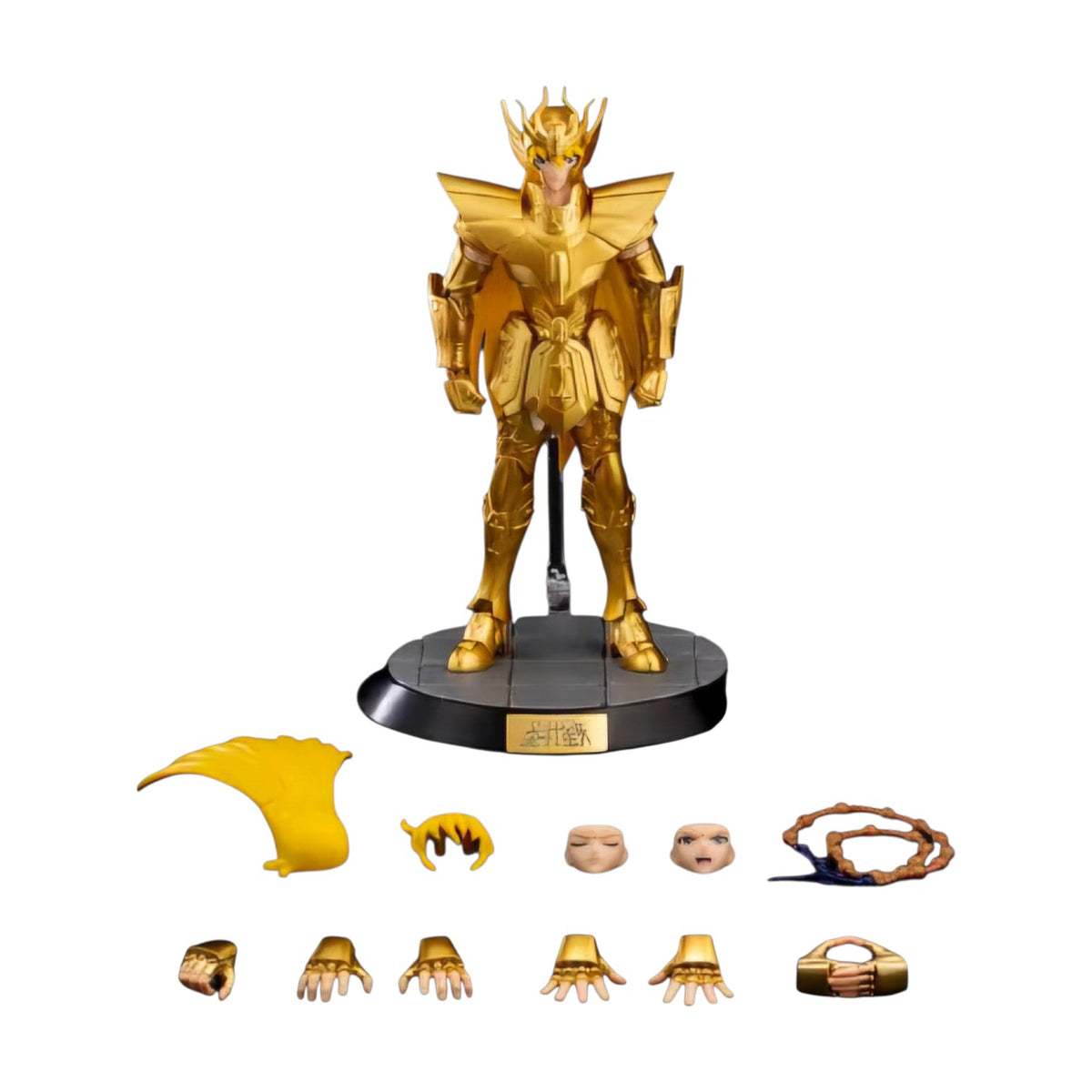 Virgo Shaka Figura de Accion Saint Seiya Model Kit Champion Class Blokees 15 Cm
