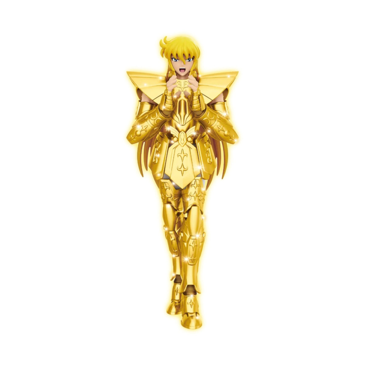 Virgo Shaka Figura de Accion Saint Seiya Model Kit Champion Class Blokees 15 Cm