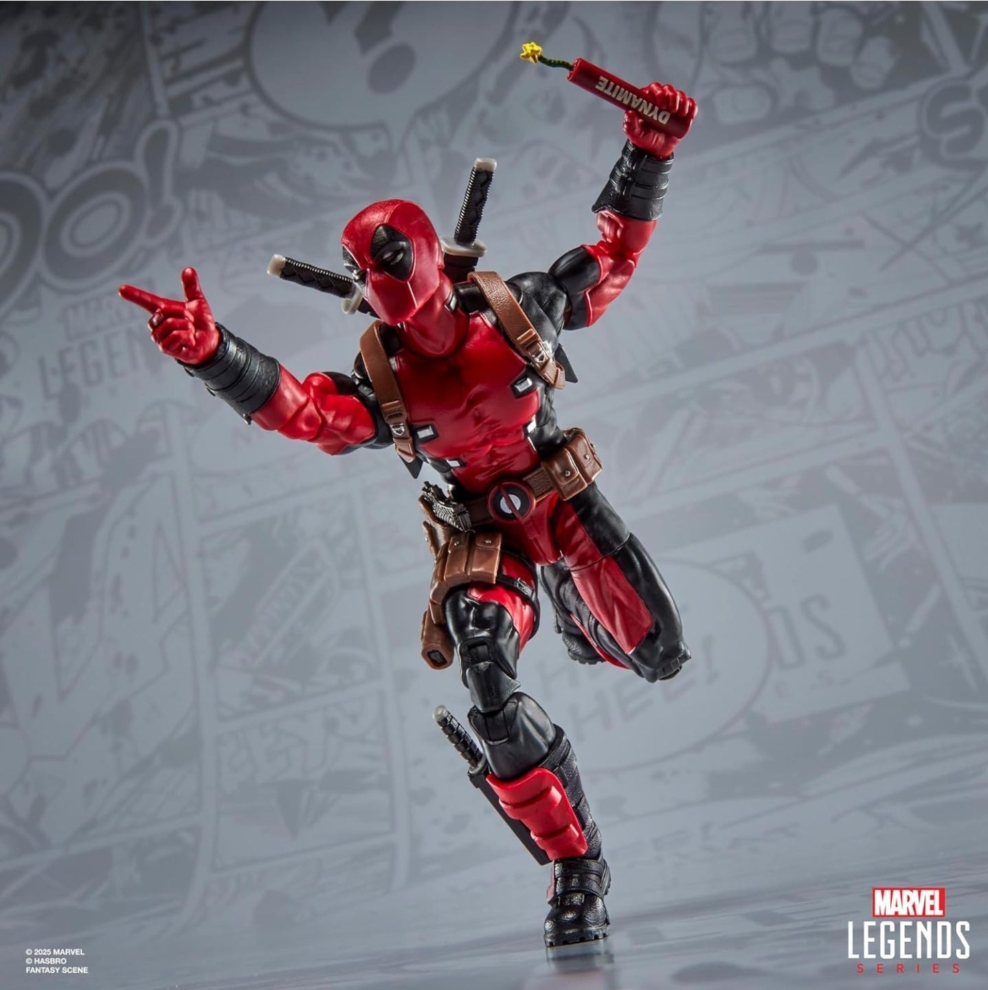 Deadpool Figura de Acción Maximum Series Marvel Legends 16 Cm