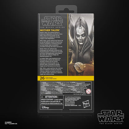 Mother Talzin Figura de Acción Star Wars The Clone Wars Black Series 17 cm