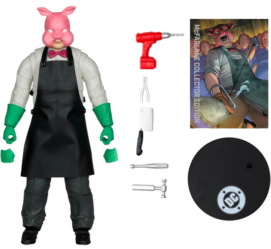 Professor Pyg Figura de Accion Batman DC Multiverse Mcfarlane Toys 17 Cm