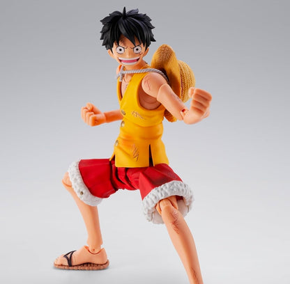 Monkey D Luffy Figura Acción Marineford One Piece Sh Figuarts Bandai 15 Cm