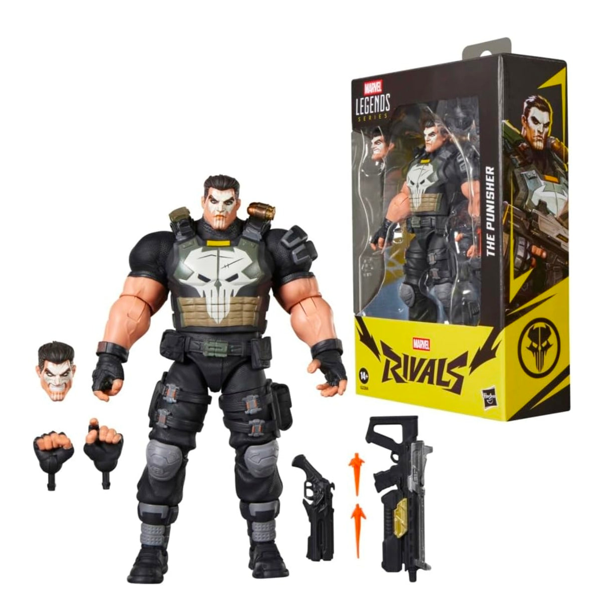 The Punisher Figura de Acción Rivals Marvel Legends 16.5 Cm