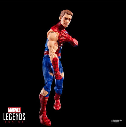 Spiderman Battle Damaged Figura de Accion Magic The Gathering Marvel Legends 16cm