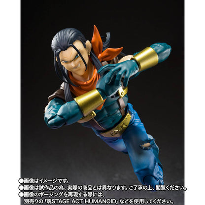 Super 17 Figura de Acción Dragon Ball GT ShFiguarts Bandai 15cm