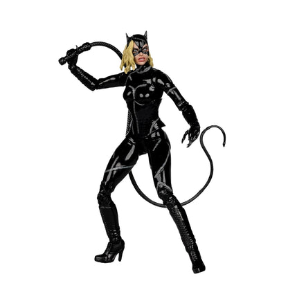 Catwoman Battle Damaged Figura de Accion Batman Returns Deluxe Theatrical Edition Mcfarlane 18 Cm