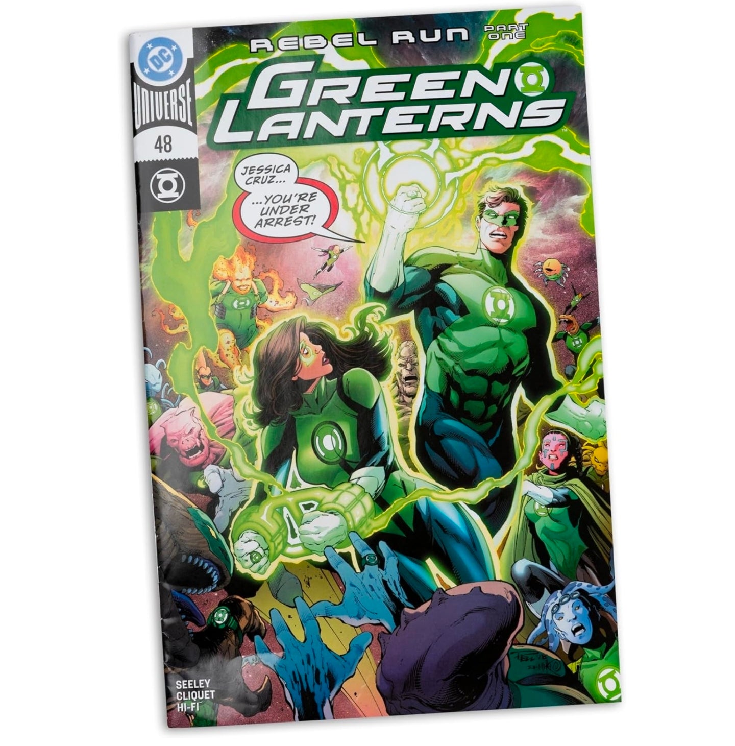 Hal Jordan Figura de Accion Green Lanterns 48 Page Punchers Mcfarlane Toys 18 Cm
