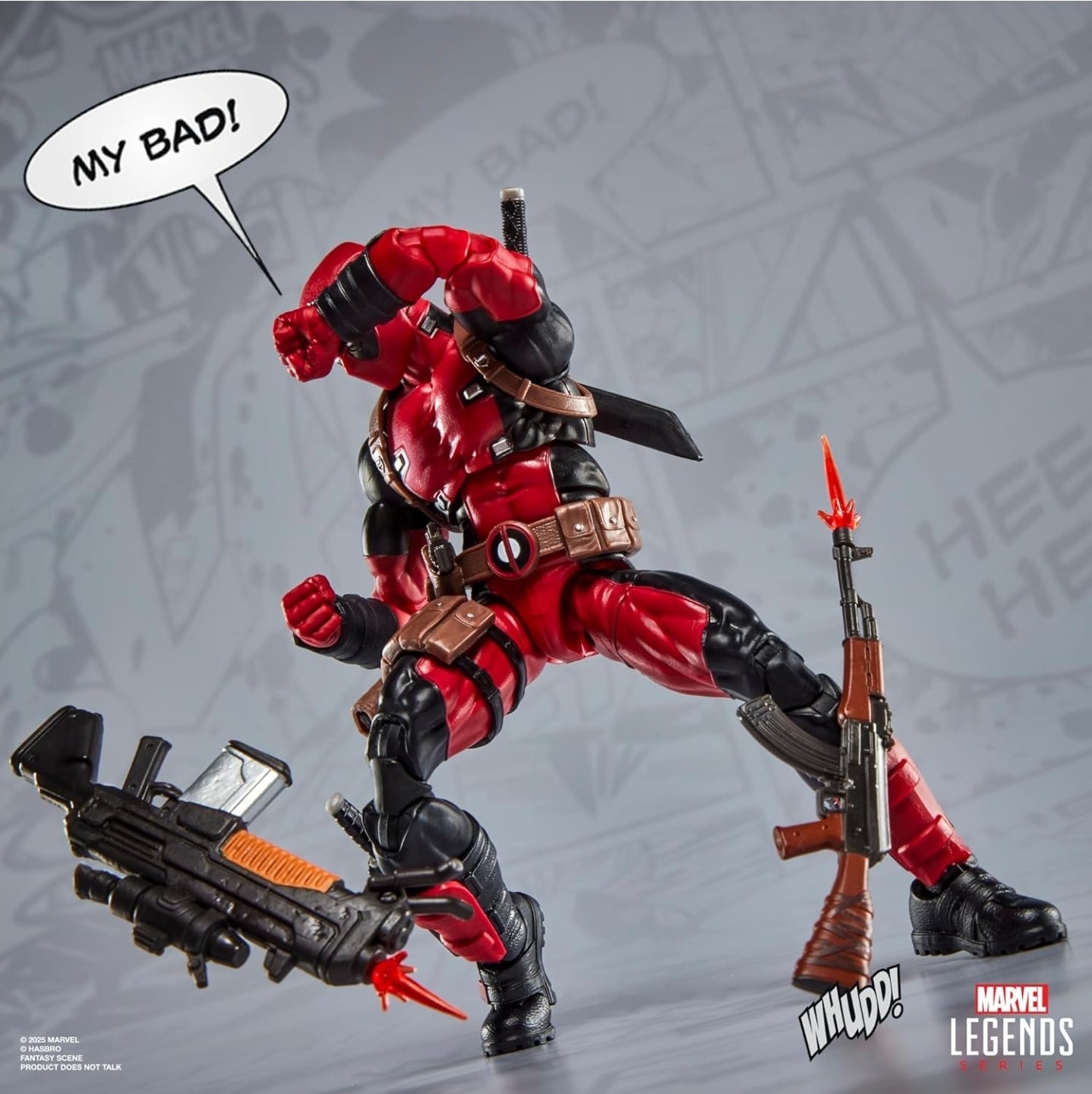Deadpool Figura de Acción Maximum Series Marvel Legends 16 Cm