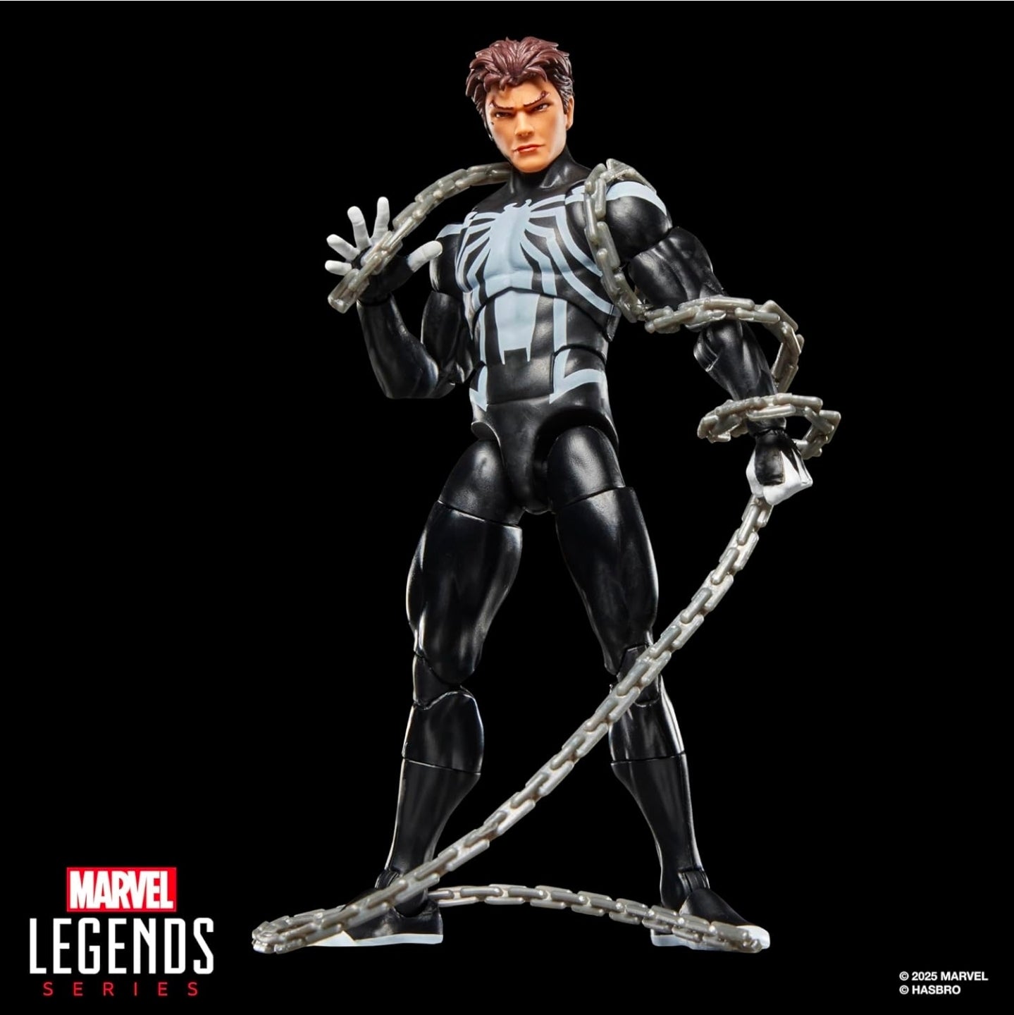 Spider Venom Figura de Acción Spiderman Marvel Legends Retro 15 Cm