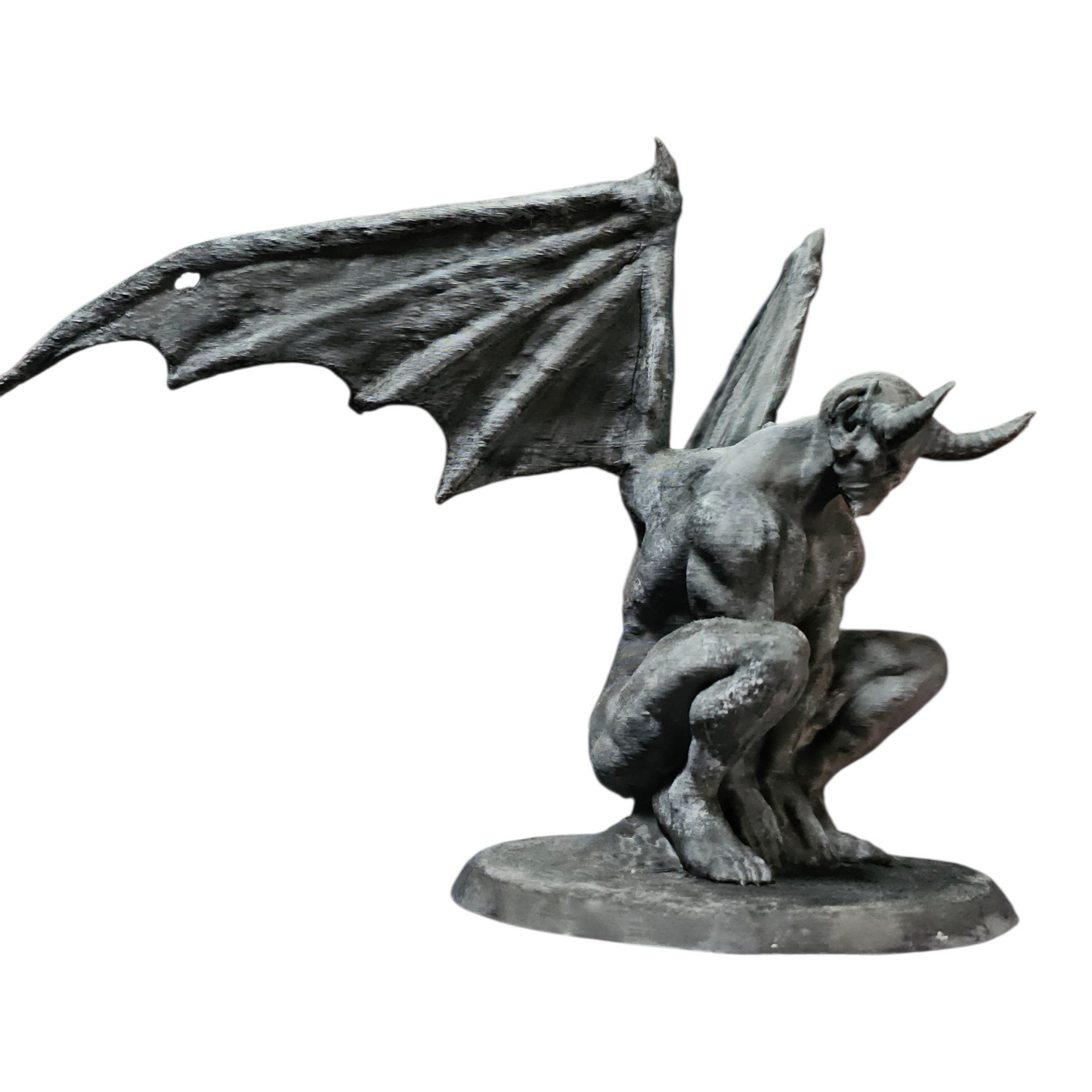 Gargola Grande Para Figuras de Acción 1/12 y 1/10 Estilo Piedra 21.5 Cm