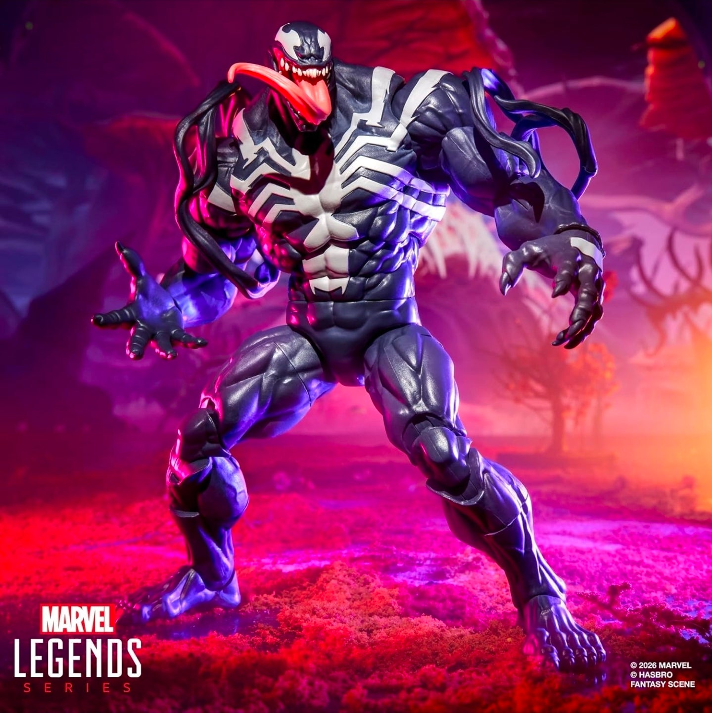 Venom & Jeff The Land Shark 2 Pack Figuras de Acción Marvel Rivals Marvel Legends 20 Cm