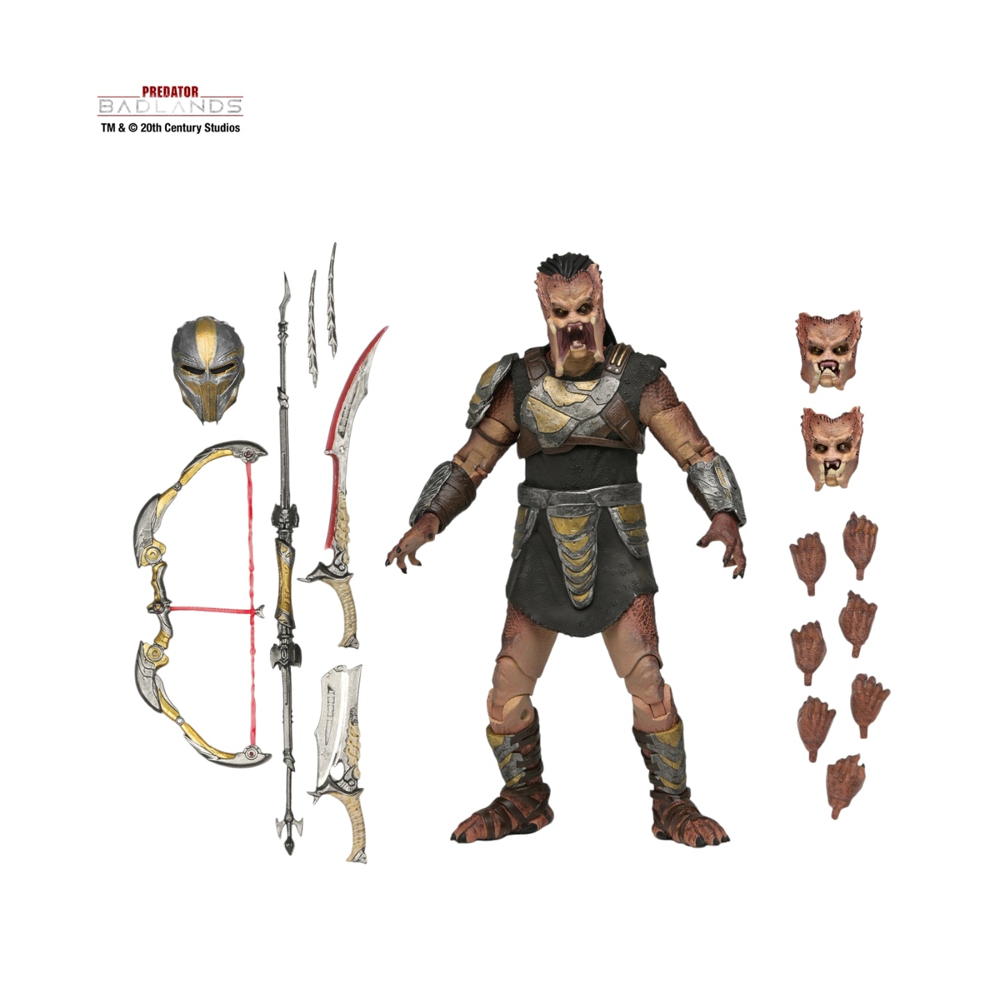 Predator Ultimate Dek Training Armor Figura de Accion Predator Badlands Neca 19 cm