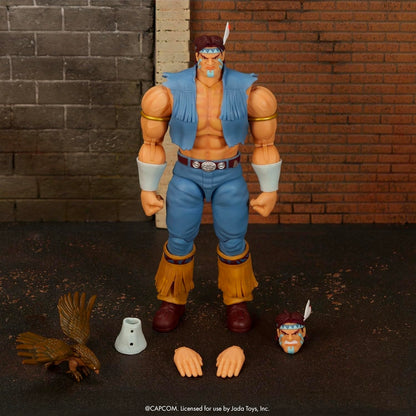 T Hawk Figura De Acción Ultra Street Fighter II Jada Toys 18 Cm