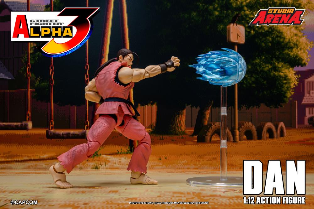 Dan Figura de Accion Street Fighter Alpha 3 Storm Arena 15 Cm