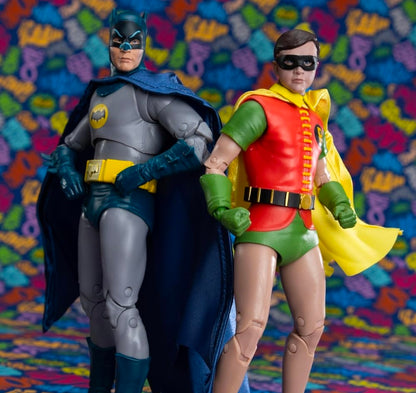 Batman & Robin 2 Pack Figuras de Accion Batman 1966 Dc Collector Ed Mcfarlane 17cm