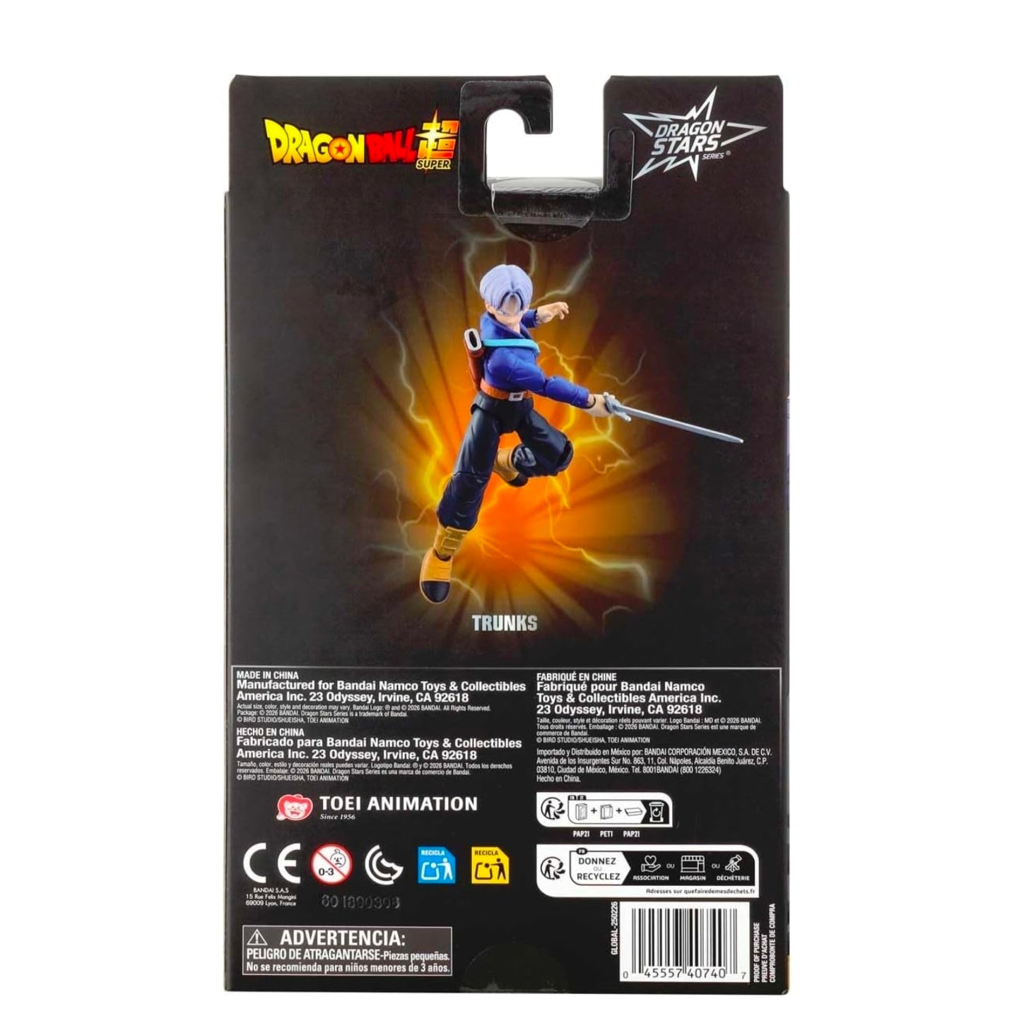 Future Trunks Figura de Accion Dragon Ball Z Dragon Stars 15 Cm