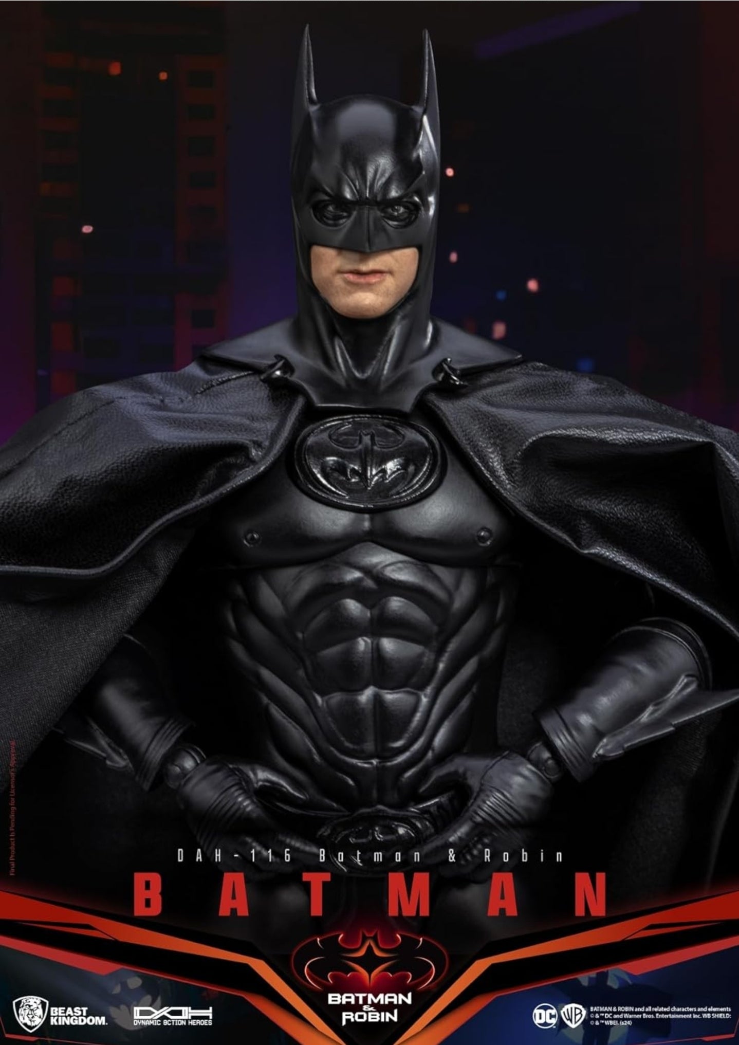 Batman Clooney Figura de Accion Batman & Robin 1997 Beast Kingdom DAH 116