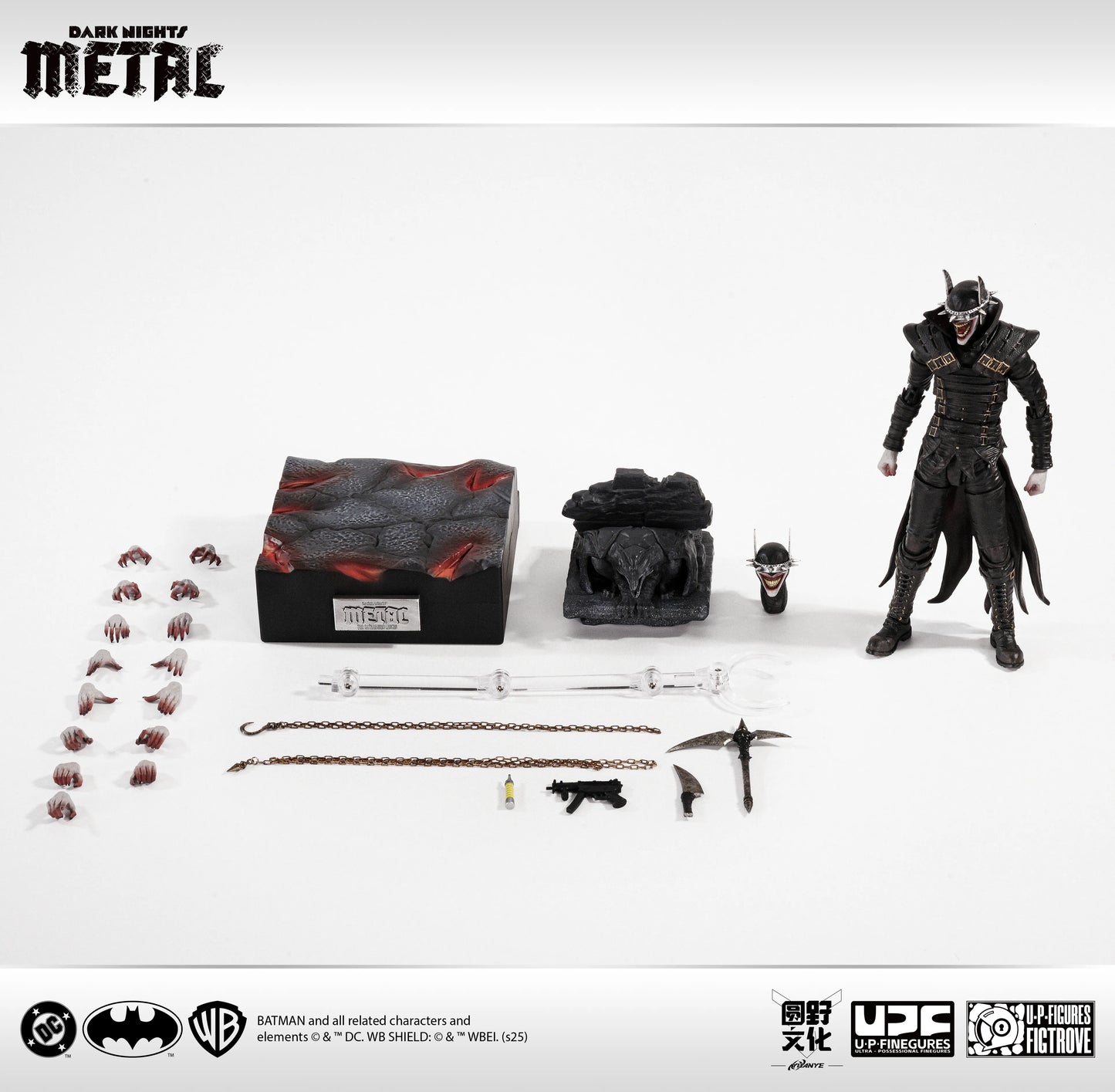 Batman Who Laughs Figura de Accion Dark Nights Metal LPZZ / UPF 16 Cm