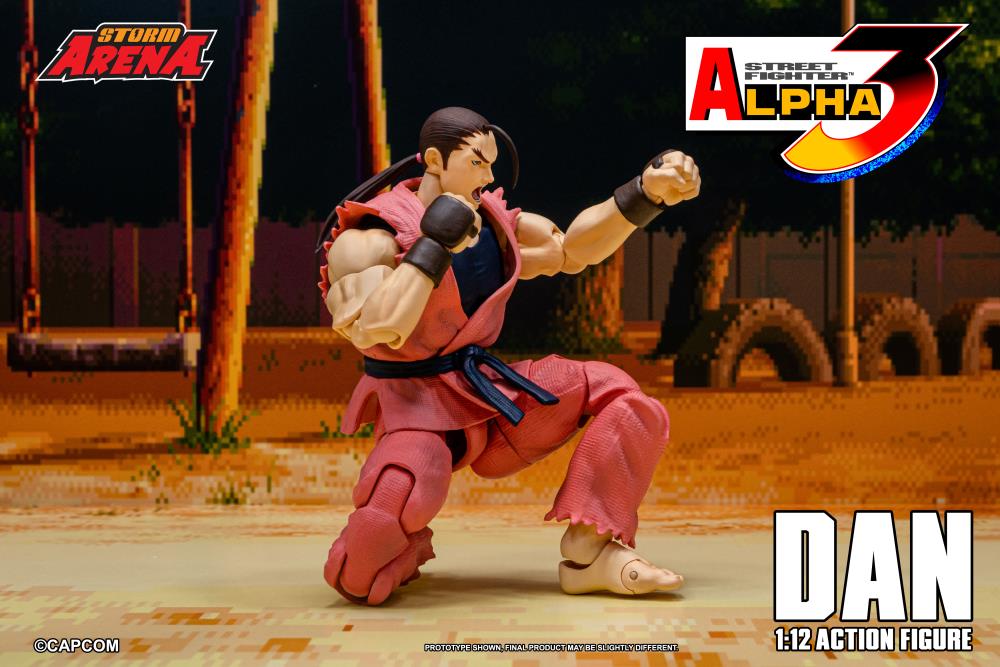 Dan Figura de Accion Street Fighter Alpha 3 Storm Arena 15 Cm