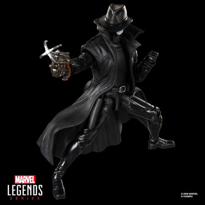Spiderman Noir Figura de Acción Spiderverse Marvel Legends 16 Cm