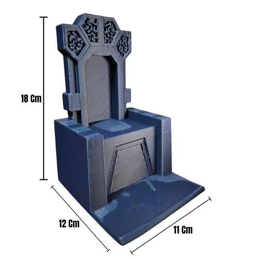 Trono Poseidon Azul para Figuras de Accion 1/12, 1/10 y 1/9 Saint Seiya, Marvel, DC, Etc.