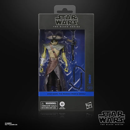 Embo Figura de Acción The Mandalorian & Grogu Star Wars Black Series 15 Cm