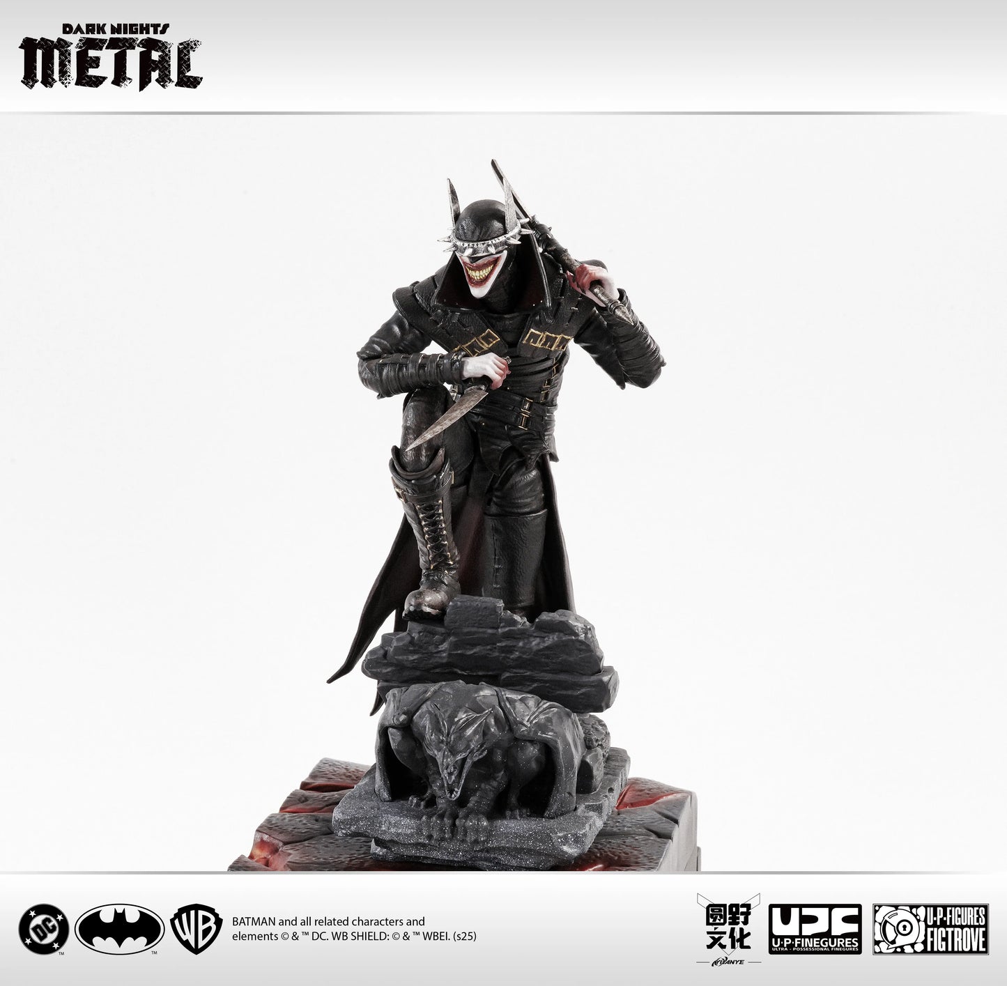 Batman Who Laughs Figura de Accion Dark Nights Metal LPZZ / UPF 16 Cm