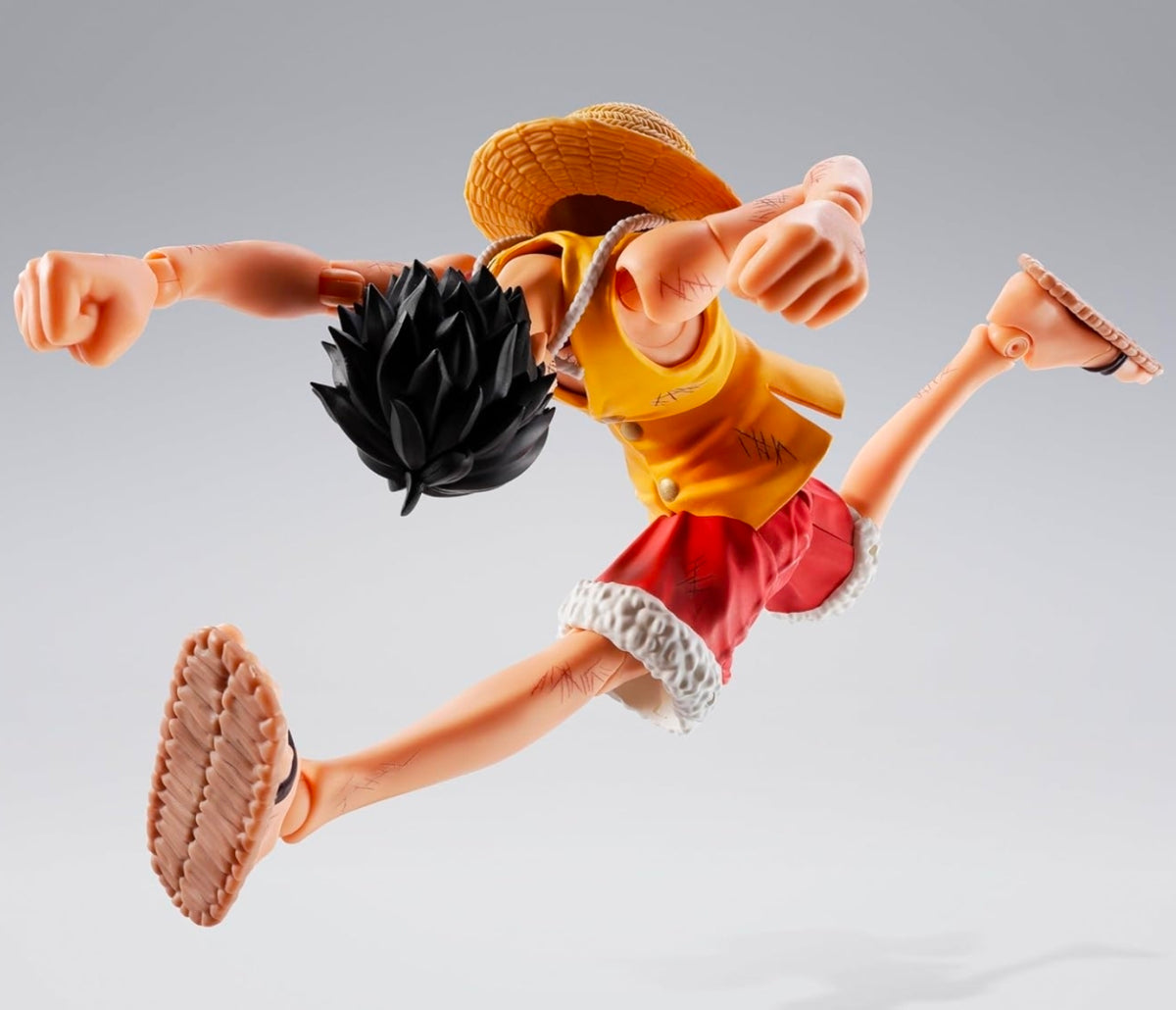 Monkey D Luffy Figura Acción Marineford One Piece Sh Figuarts Bandai 15 Cm