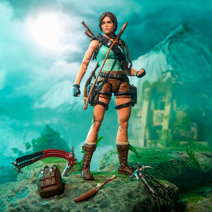 Lara Tomb Raider Croft Figura De Acción GI Joe Classified Hasbro 15 cm
