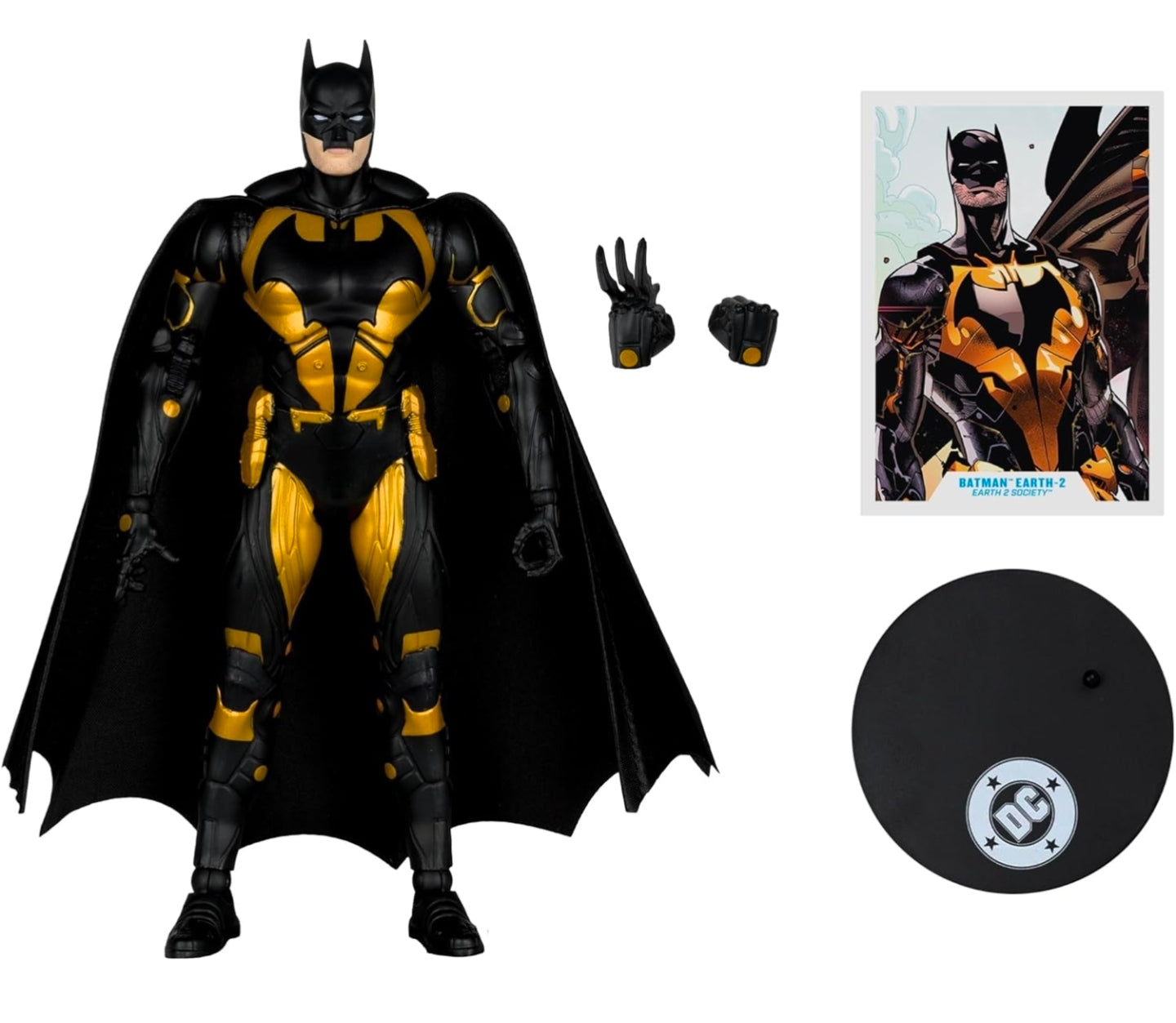 Batman Figura de Acción Earth 2 Society Mcfarlane Toys 18 cm