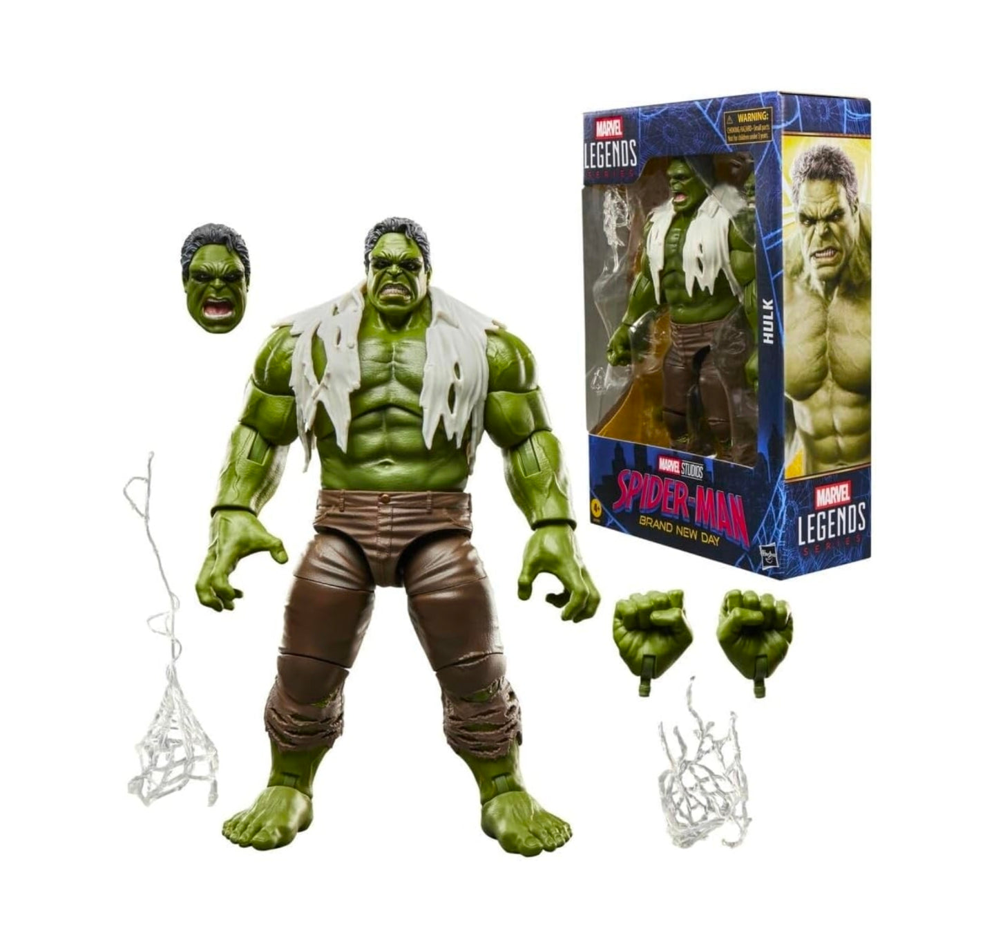 Hulk Figura de Accion Spiderman Brand New Day Marvel Legends 20 Cm