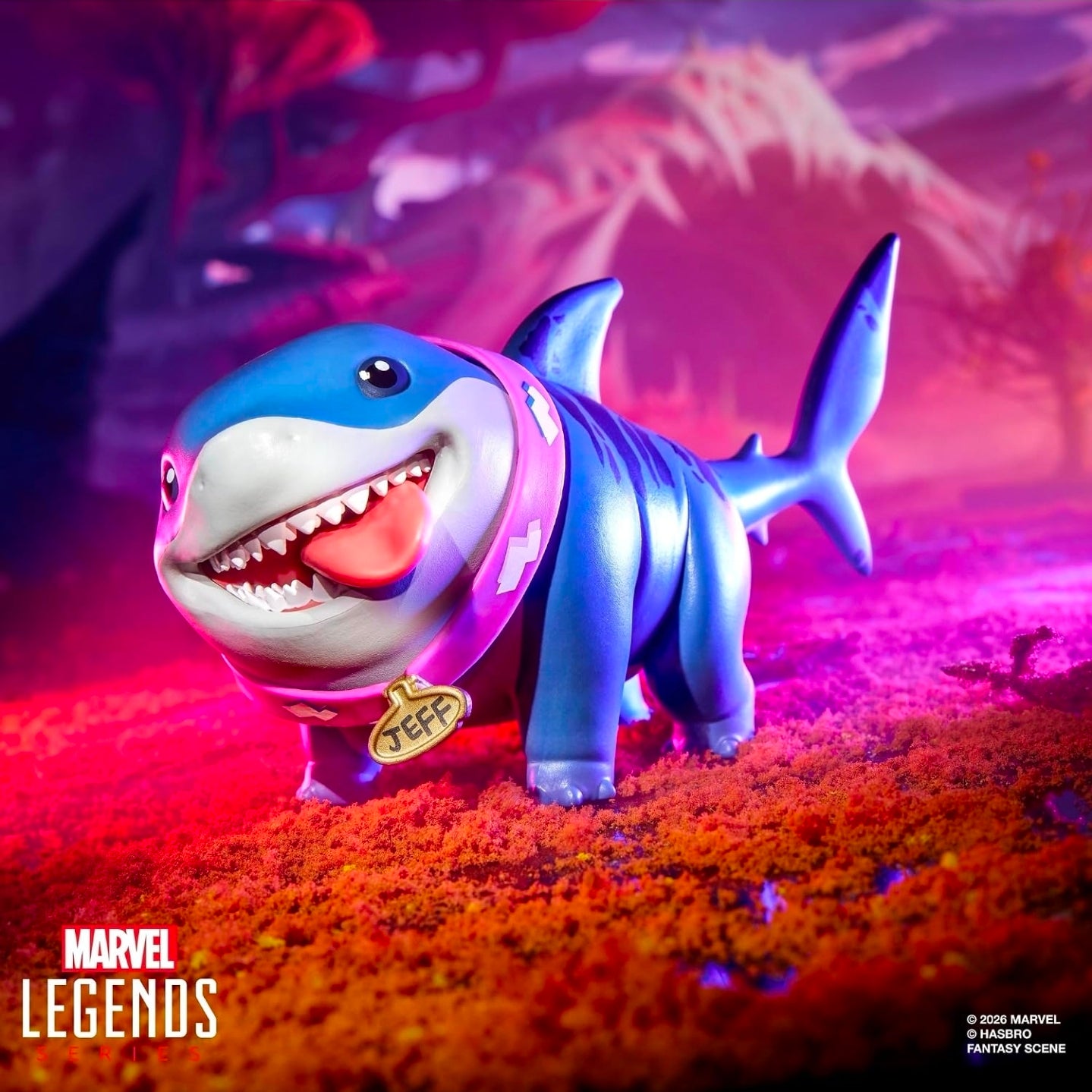 Venom & Jeff The Land Shark 2 Pack Figuras de Acción Marvel Rivals Marvel Legends 20 Cm