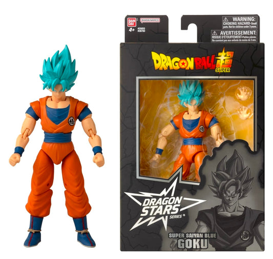 Goku Ssj Blue Figura de Acción Dragon Ball Super Dragon Stars Bandai 16 Cm
