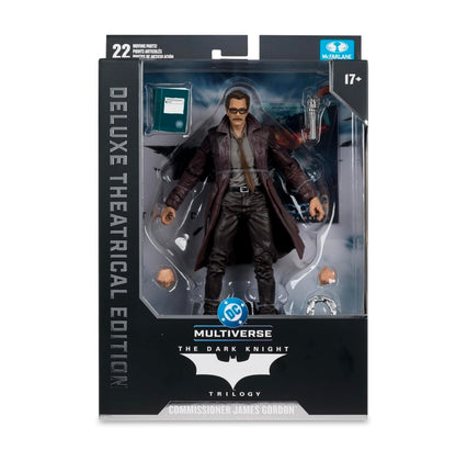 Comisionado James Gordon Figura De Acción Batman Dark Knight Trilogy Deluxe Theatrical Edition Mcfarlane 18 Cm