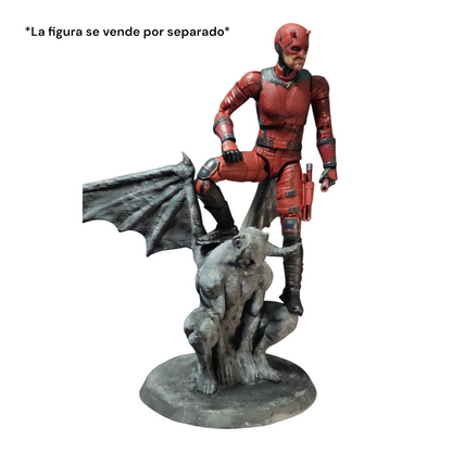 Gargola Grande Para Figuras de Acción 1/12 y 1/10 Estilo Piedra 21.5 Cm