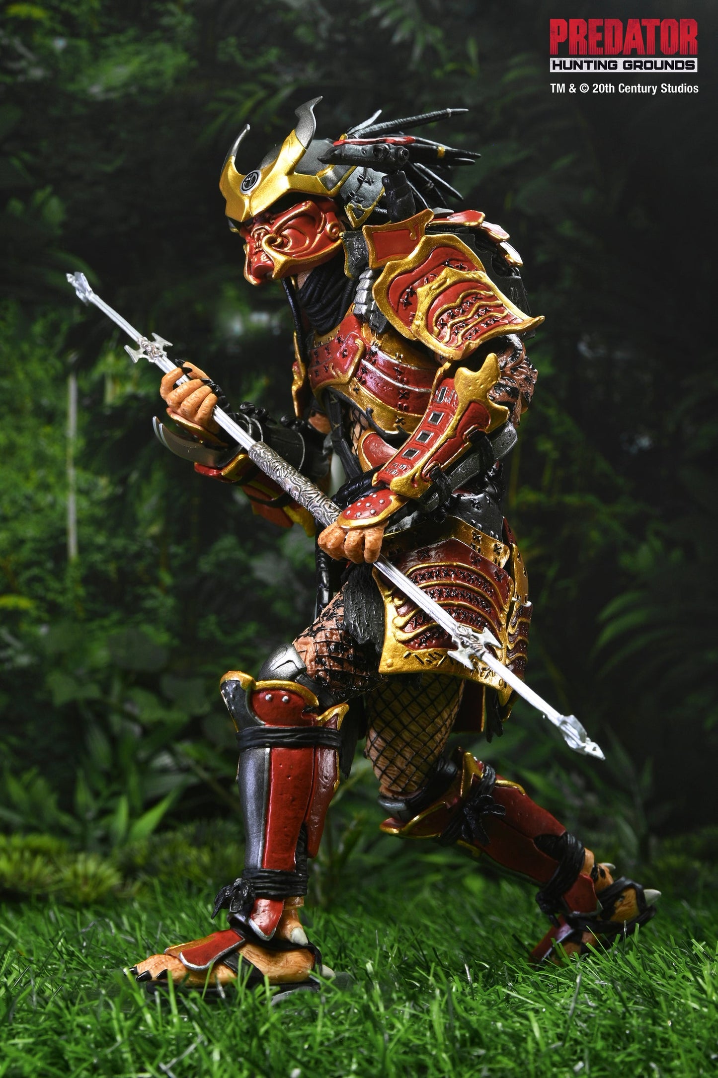 Samurai Predator Figura de Accion Predator Hunting Grounds Neca Ultimate 21.5 cm